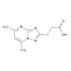 2-((5,7-Dimethyl-[1,2,4]triazolo[1,5-a]pyrimidin-2-yl)thio)acetic acid