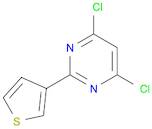 Pyrimidine, 4,6-dichloro-2-(3-thienyl)-