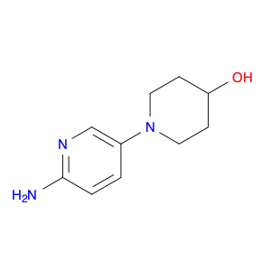 4-Piperidinol, 1-(6-amino-3-pyridinyl)-