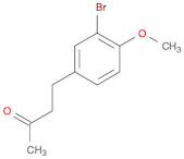 2-Butanone, 4-(3-bromo-4-methoxyphenyl)-