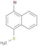 Naphthalene, 1-bromo-4-(methylthio)-