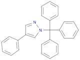 1H-Pyrazole, 4-phenyl-1-(triphenylmethyl)-