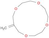 1,4,7,10-Tetraoxacyclotridecane, 12-methylene-