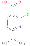 2-氯-6-异丙基烟酸