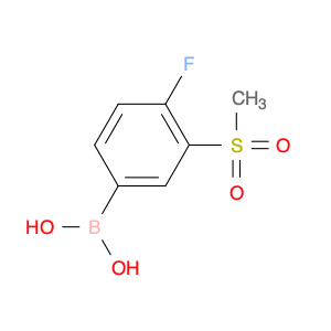 4-氟-3-甲磺酰基苯硼酸