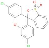 Spiro[3H-2,1-benzoxathiole-3,9'-[9H]xanthene], 3',6'-dichloro-, 1,1-dioxide