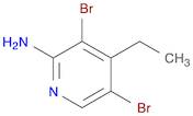 2-Pyridinamine, 3,5-dibromo-4-ethyl-