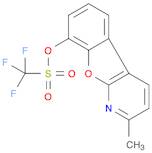 2-Methylbenzofuro[2,3-b]pyridin-8-yl trifluoromethanesulfonate