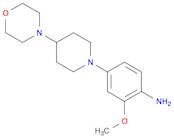 2-(甲氧基)-4-[4-(4-吗啉基)-1-哌啶基]苯胺