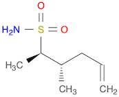 (2R,3S)-3-methylhex-5-ene-2-sulfonamide