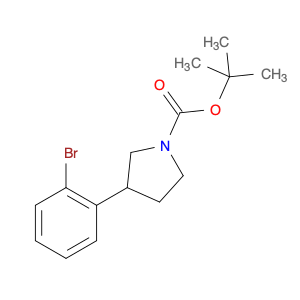 tert-Butyl3-(2-bromophenyl)pyrrolidine-1-carboxylate