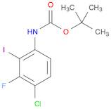 tert-Butyl (4-chloro-3-fluoro-2-iodophenyl)carbamate