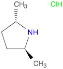 Pyrrolidine, 2,5-dimethyl-, hydrochloride, (2R,5R)-rel-