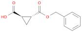 Rel-(1R,2R)-2-((benzyloxy)carbonyl)cyclopropane-1-carboxylic acid