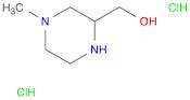 (4-methylpiperazin-2-yl)methanol dihydrochloride