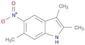 2,3,6-Trimethyl-5-nitro-1H-indole