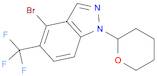 4-Bromo-1-(tetrahydro-2H-pyran-2-yl)-5-(trifluoromethyl)-1H-indazole