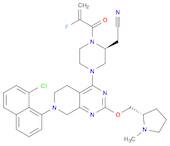 2-Piperazineacetonitrile, 4-[7-(8-chloro-1-naphthalenyl)-5,6,7,8-tetrahydro-2-[[(2S)-1-methyl-2-py…