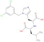 ((S)-1-Carboxy-2-(1-(3,5-dichlorobenzyl)-1H-imidazol-5-yl)ethyl)-L-leucine