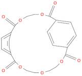 3,6,13,16,19-Pentaoxatricyclo[19.2.2.28,11]heptacosa-8,10,21,23,24,26 -hexaene-2,7,12,20-tetrone
