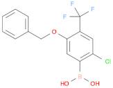 5-(Benzyloxy)-2-chloro-4-(trifluoromethyl)phenylboronic acid