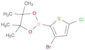 3-Bromo-5-chlorothiothiophene-2-boronic acid pinacol ester