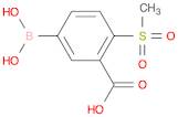 3-Carboxy-4-methylsulfonylphenylboronic acid