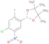 2-(4-Chloro-2-fluoro-5-nitrophenyl)-4,4,5,5-tetramethyl-1,3,2-dioxaborolane