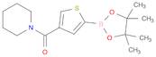 4-(Piperidinocarbonyl)thiophene-2-boronic acid pinacol ester