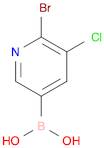 2-Bromo-3-chloropyridine-5-boronic acid