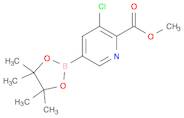 Methyl 3-chloro-5-(4,4,5,5-tetramethyl-1,3,2-dioxaborolan-2-yl)picolinate