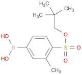 {4-[(2,2-dimethylpropoxy)sulfonyl]-3-methylphenyl}boronic acid