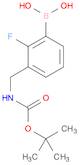 3-(Boc-aminomethyl)-2-fluorophenylboronic acid