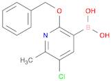 [2-(Benzyloxy)-5-chloro-6-methylpyridin-3-yl]boronic acid