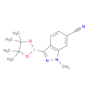 1-Methyl-3-(4,4,5,5-tetramethyl-1,3,2-dioxaborolan-2-yl)-indazole-6-carbonitrile