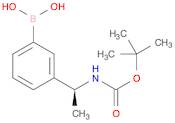 3-[(S)-1-(N-BOC-Amino)ethyl]phenylboronic acid