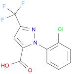 2-(2-Chlorophenyl)-5-trifluoromethyl-2H-pyrazole-3-carboxylic acid