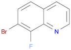 7-Bromo-8-fluoroquinoline