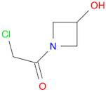 2-Chloro-1-(3-hydroxyazetidin-1-yl)ethan-1-one