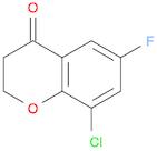 8-Chloro-6-fluorochroman-4-one