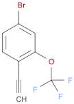 4-Bromo-1-ethynyl-2-(trifluoromethoxy)benzene