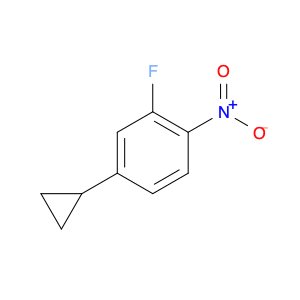 4-Cyclopropyl-2-fluoro-1-nitrobenzene