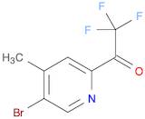 1-(5-Bromo-4-methylpyridin-2-yl)-2,2,2-trifluoroethanone