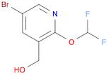 (5-Bromo-2-(difluoromethoxy)pyridin-3-yl)methanol