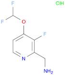 (4-(Difluoromethoxy)-3-fluoropyridin-2-yl)methanamine hydrochloride