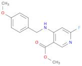 Methyl 4-(4-methoxybenzylamino)-6-fluoropyridine-3-carboxylate