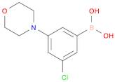 3-Chloro-5-morpholinophenylboronic acid