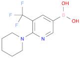 2-Piperidino-3-(trifluoromethyl)pyridine-5-boronic acid