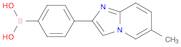 (4-{6-Methylimidazo[1,2-a]pyridin-2-yl}phenyl)boronic acid