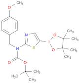 2-[N-BOC-N-(p-methoxybenzyl)amino]thiazole-5-boronic acid pinacol ester